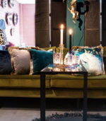 Victoria Dome - Kiegészítők / Dekor / ESSCHERT Arany, rojtos bársony párna