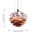 Victoria Dome - Világítás / Mennyezeti lámpák - Louis Poulsen PH Artichoke mennyezeti lámpa ⦰48cm