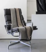 Victoria Dome - Kiegészítők / Takarók - Salon kasmír takaró bőr szegéllyel