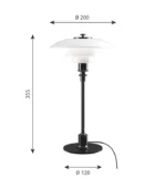 Victoria Dome - Világítás / Louis Poulsen PH 2/1 asztali lámpa