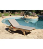 Victoria Dome - Kültéri bútorok / Napozóágy - Arkimueble ECO teakfa napozóágy