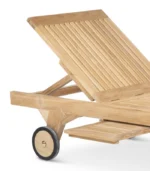 Victoria Dome - Kültéri bútorok / Napozóágy - Arkimueble ECO teakfa napozóágy