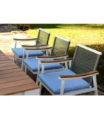 Victoria Dome - Kültéri bútorok / Kültéri étkezőgarnitúra - Creta 10 személyes étkezőgarnitúra