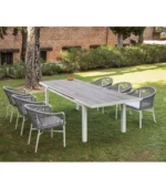 Victoria Dome - Kültéri bútorok / Kültéri étkezőgarnitúra - Lazio 6 személyes étkezőgarnitúra