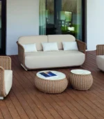 Victoria Dome - Kültéri bútorok / Kültéri kanapé - Palma 3 személyes kanapé