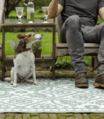 Victoria Dome - Kültéri bútorok / Kerti kiegészítők / Kültéri szőnyegek - Kétoldalas kültéri szőnyeg virág mintával