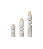 Victoria Dome - Kiegészítők / Dekor - Duomo fehér márvány gyertyatartó