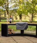 Íves kerti pad fatárolóval - Victoria Dome