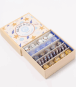 Victoria Dome / Kiegészítők / Játék / VD Exclusives / SeaShells Mini Box - luxus üveggolyók díszdobozban