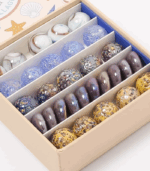 Victoria Dome / Kiegészítők / Játék / VD Exclusives / SeaShells Mini Box - luxus üveggolyók díszdobozban