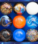 Victoria Dome / Kiegészítők / Játék / VD Exclusives / Space Mission Shooters Box - luxus üveggolyók díszdobozban