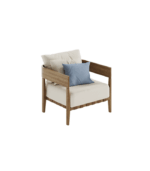 Victoria Dome / Bútorok / Fotelek / Braid Feeling Grey Lounge Chair